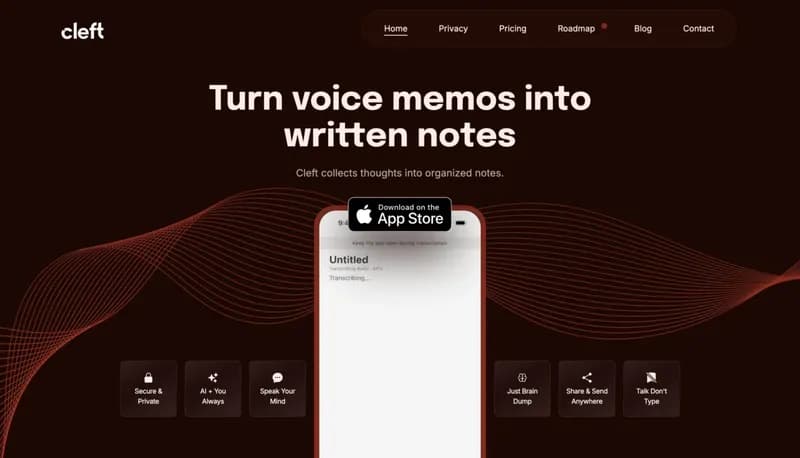 Cleft Notes screenshot