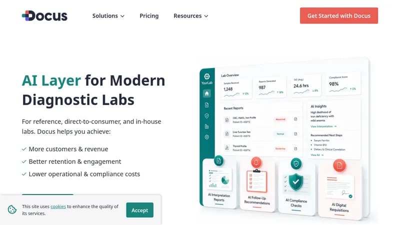 docus website