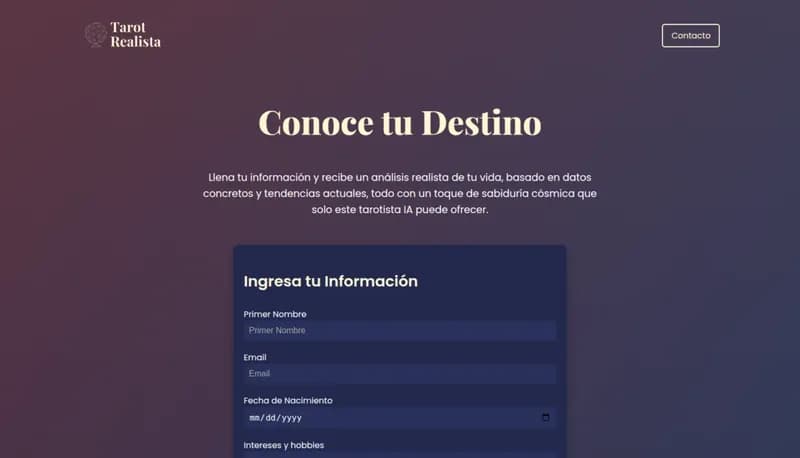 Tarotista IA screenshot