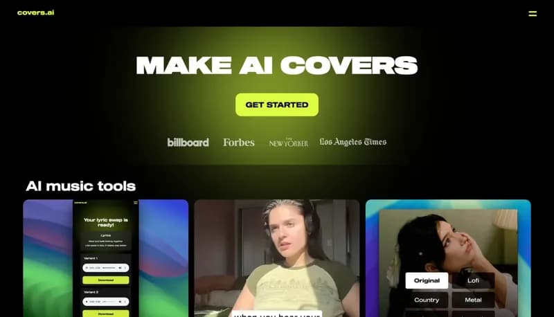 Covers AI screenshot