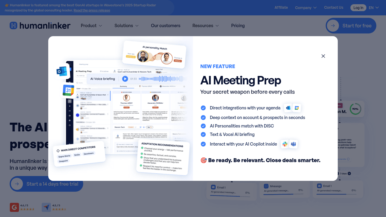 humanlinker website
