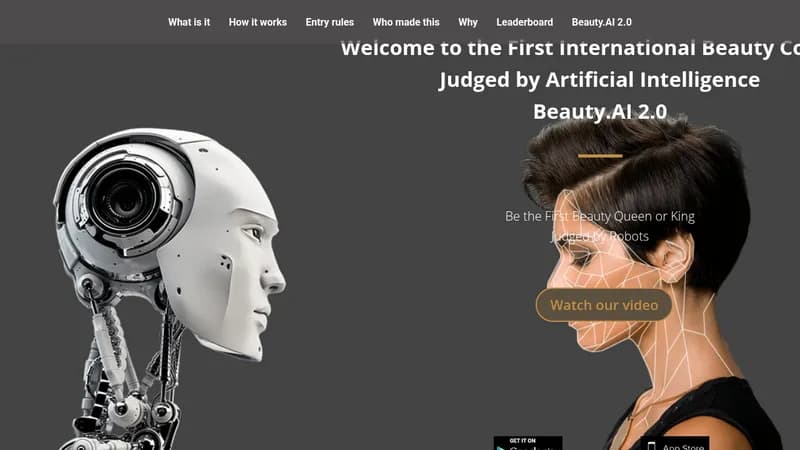 beauty.ai website