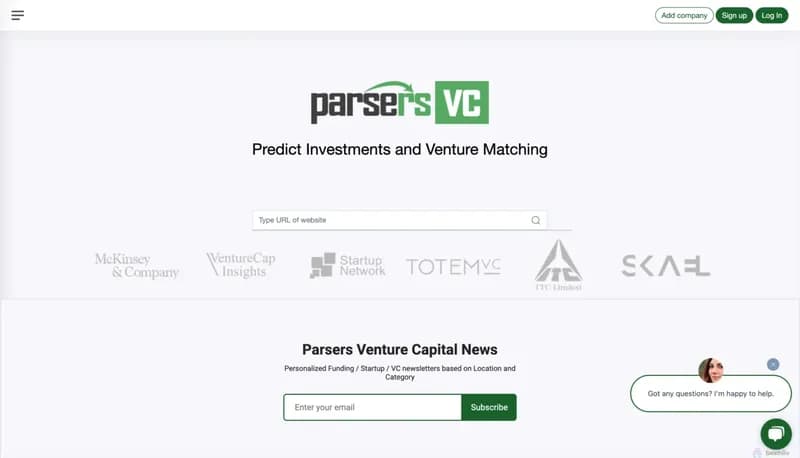 Parsers VC screenshot