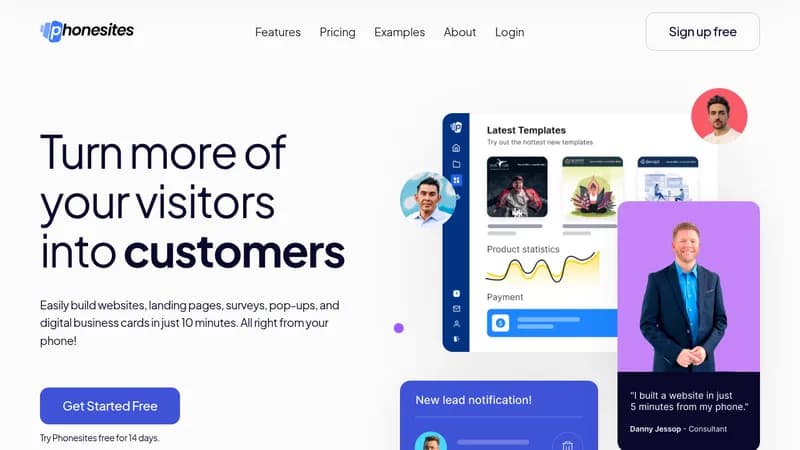 phonesites website