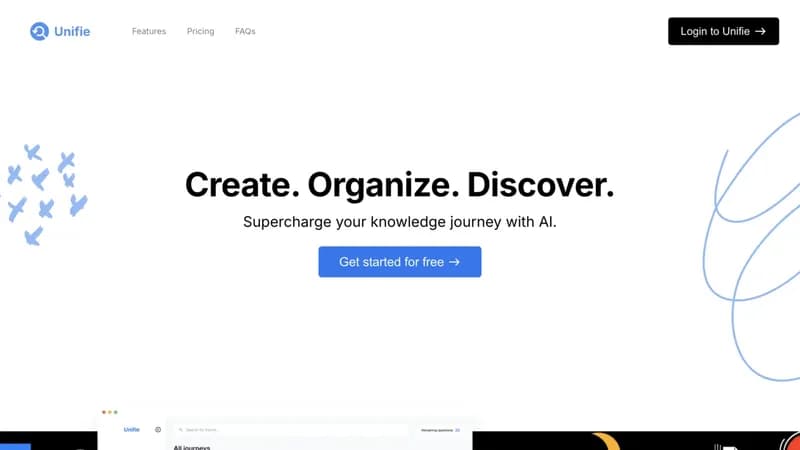Unifie screenshot