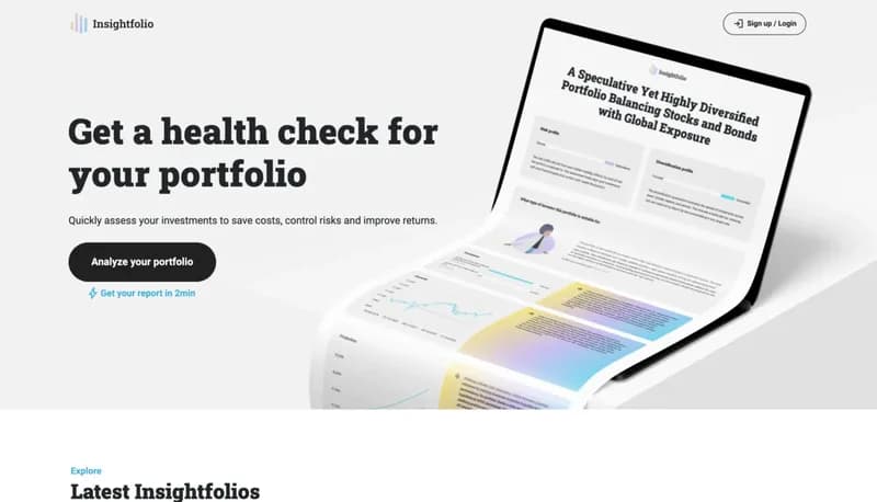 Insightfolio screenshot