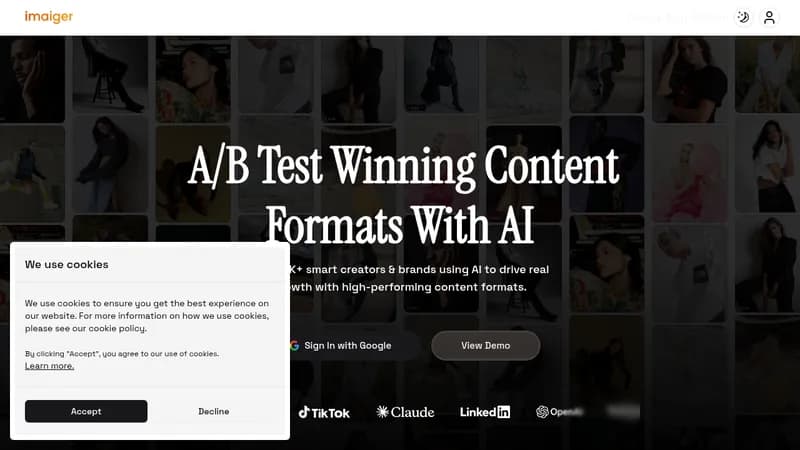 imaiger website