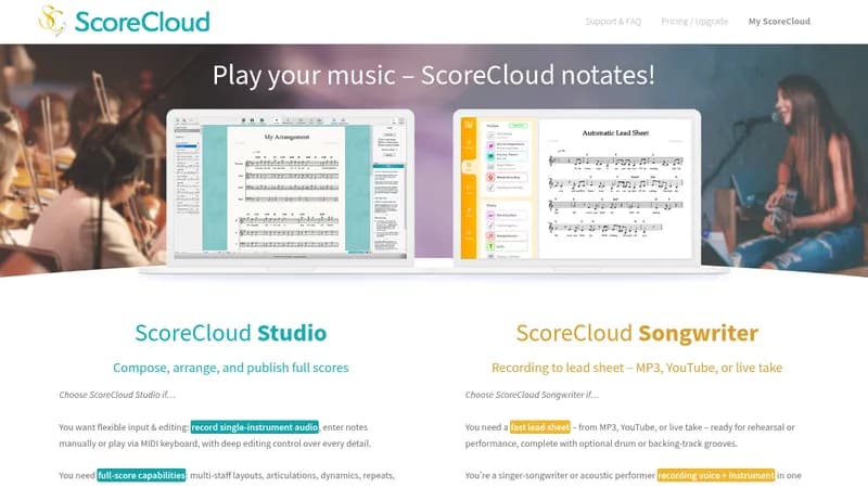 scorecloud website