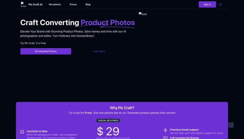 Pic Craft AI screenshot