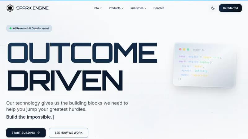 spark engine website