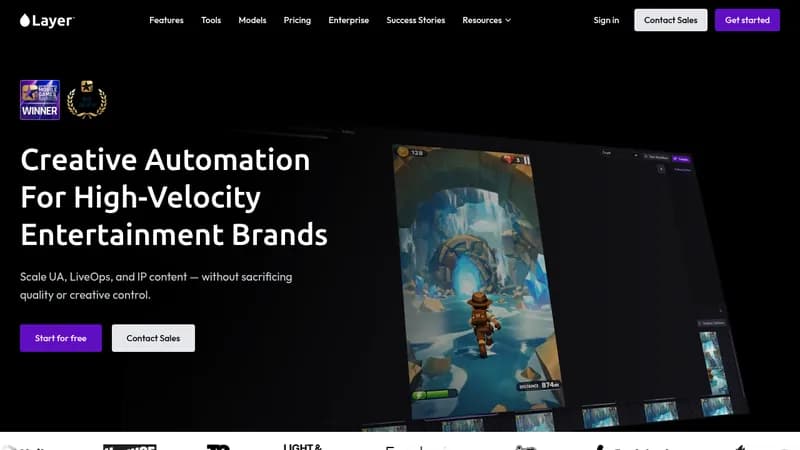 layer website