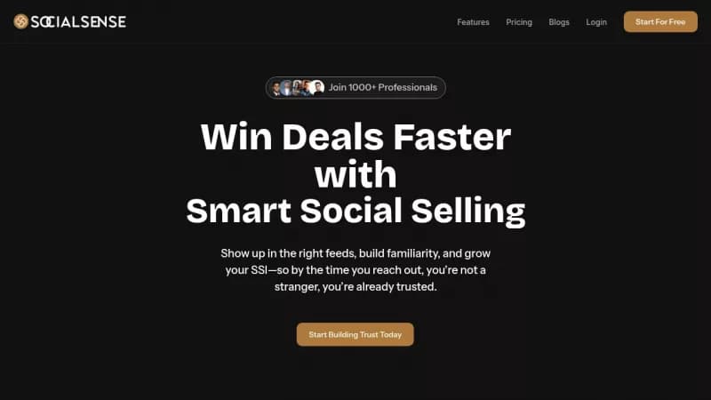 SocialSense screenshot