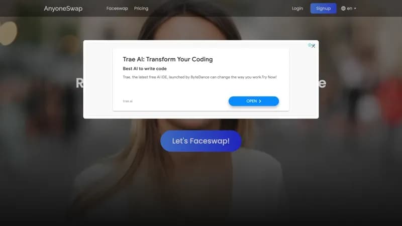 Anyoneswap screenshot