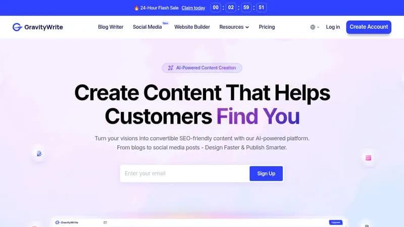 gravitywrite website