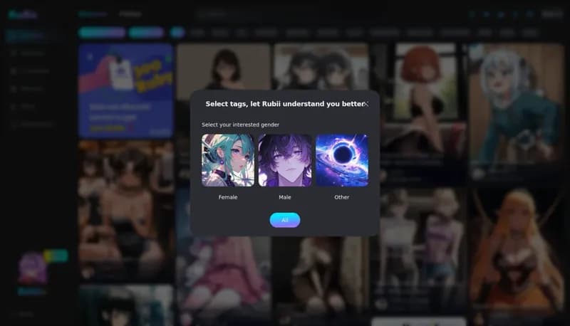 Rubii AI screenshot