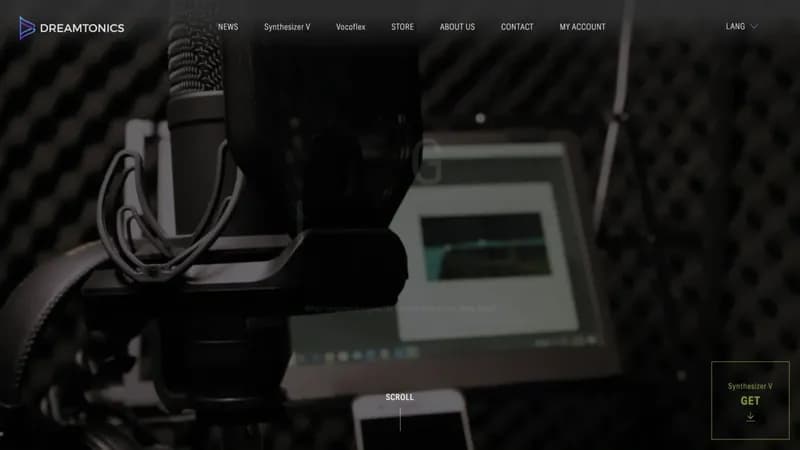 Synthesizer V screenshot