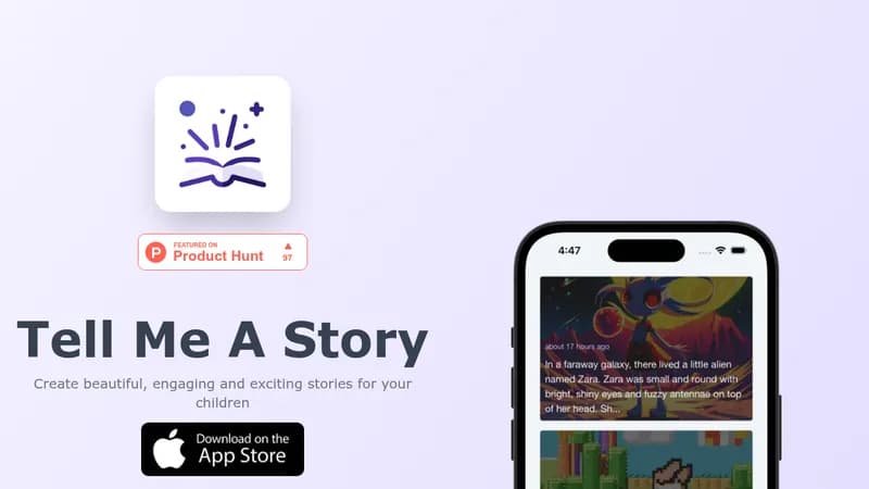 tell me a story website