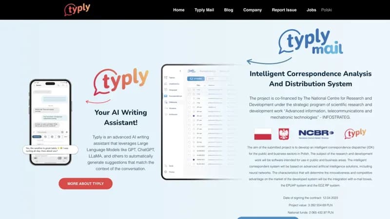 Typly screenshot