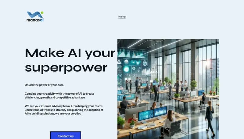 Manas AI screenshot