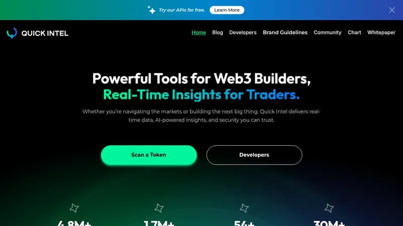 quick intel website