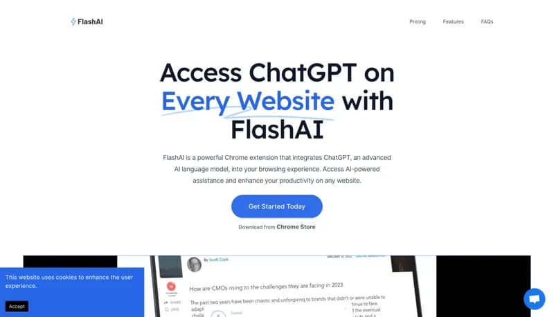 FlashAI screenshot