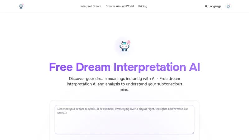 dream interpretation ai website