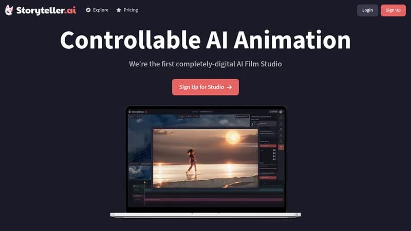 storyteller ai website
