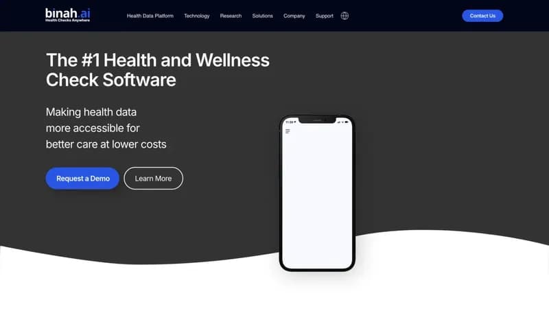 www.binah.ai screenshot