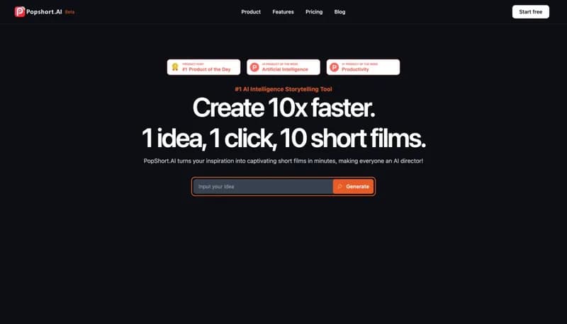 PopShort AI screenshot