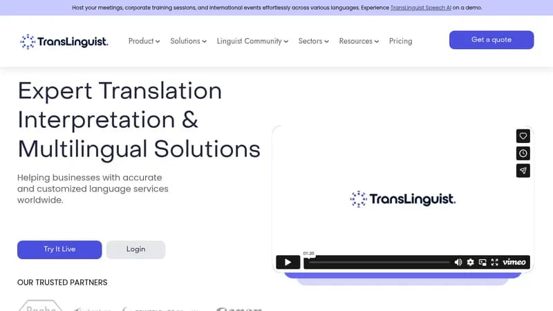 translinguist website