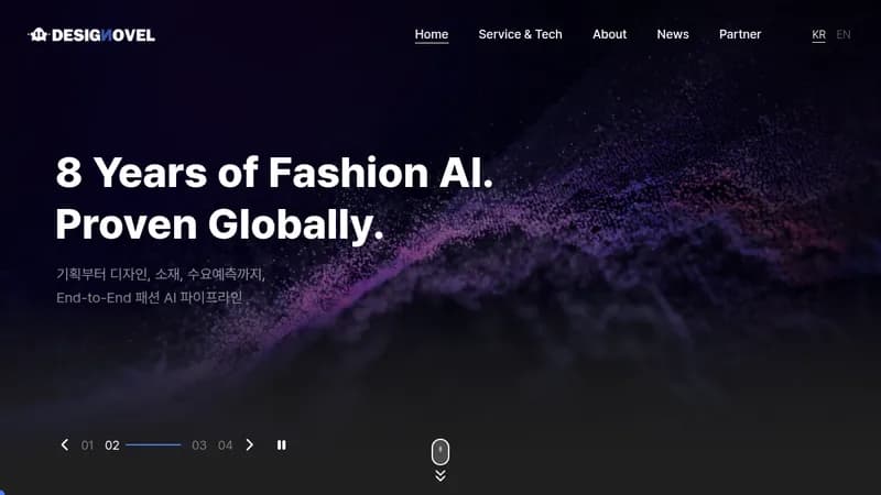 designovel website