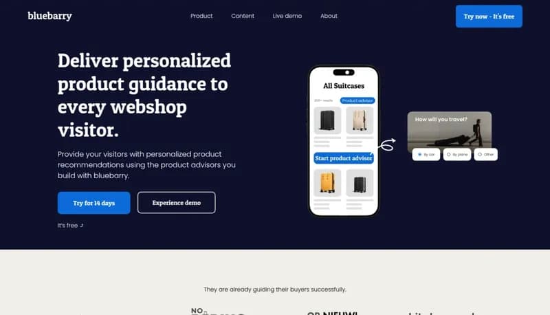 bluebarry screenshot