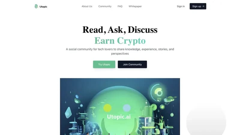Utopic AI screenshot