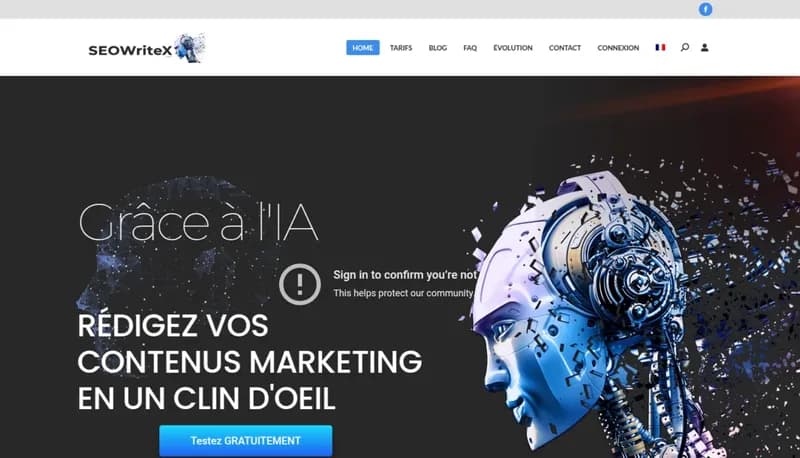 SEOWriteX screenshot