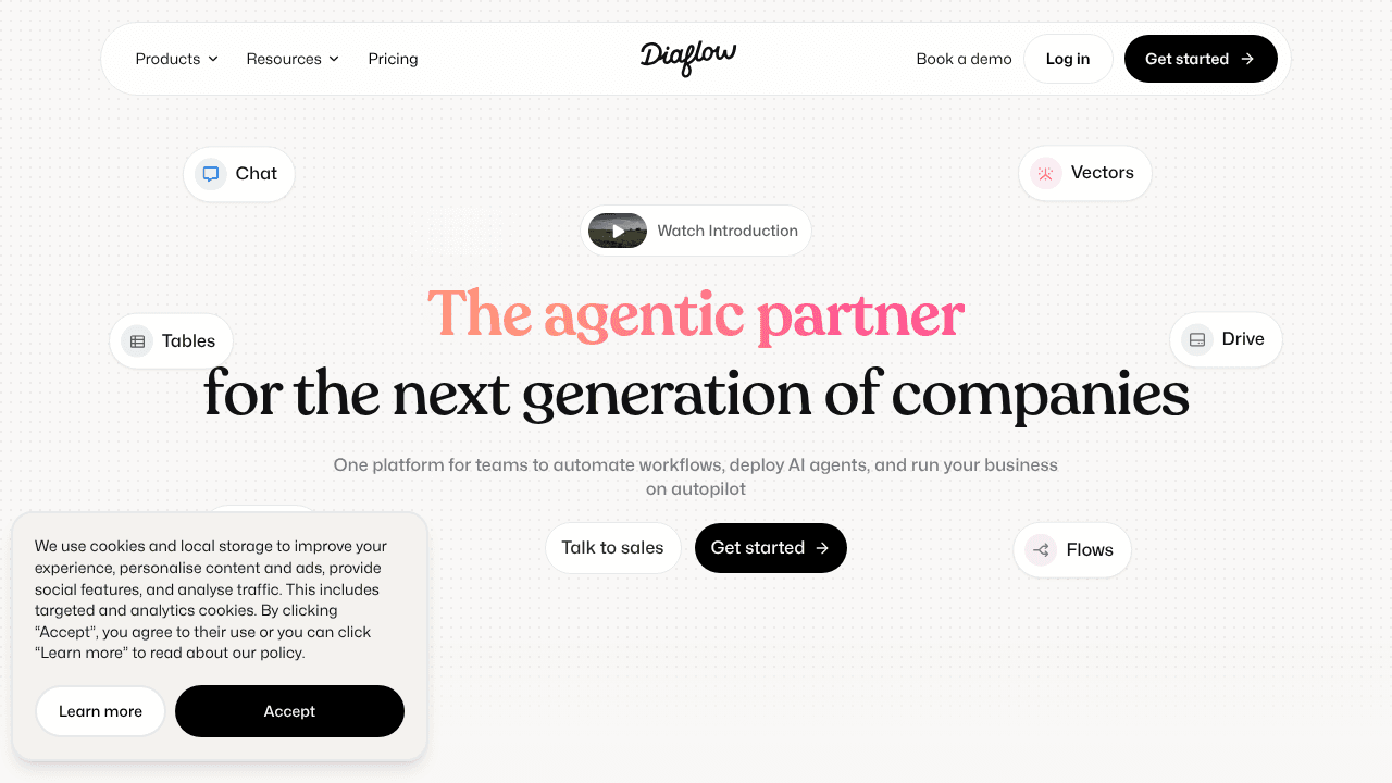 diaflow website