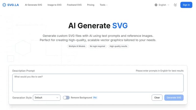 svg.la website