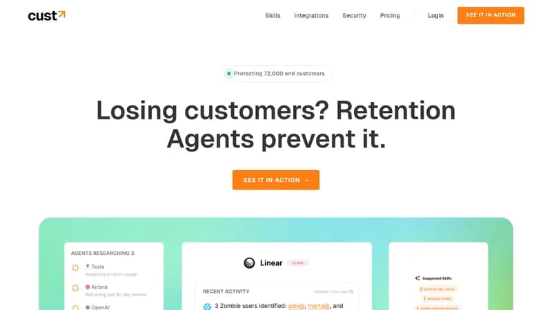 cust website