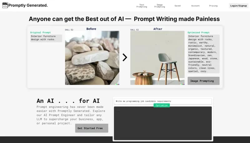 AI Prompt Generator screenshot