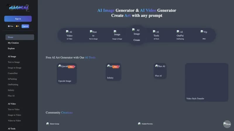 MagicAI screenshot