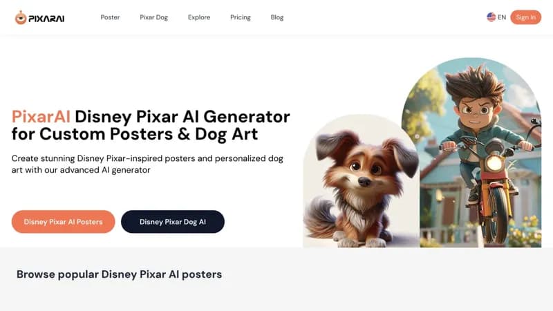 PixarAI screenshot
