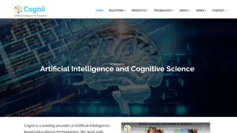 Cognii Virtual Learning Assistant screenshot