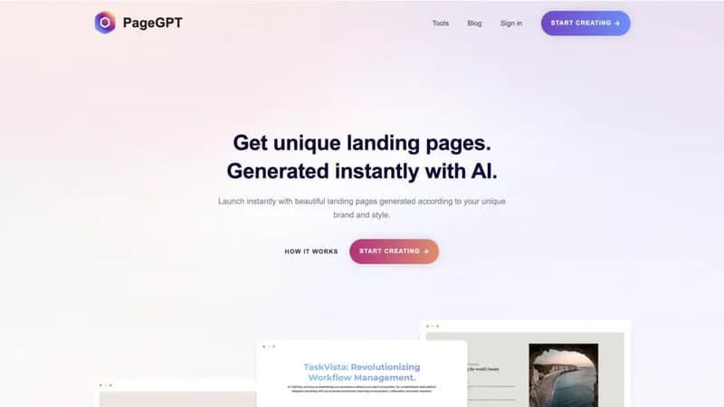 PageGPT screenshot