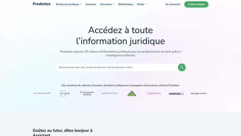 Predictice screenshot