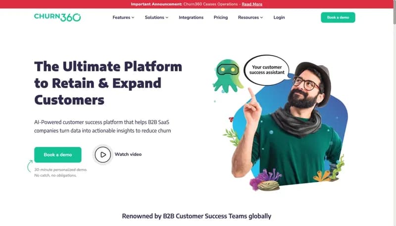 Churn360 screenshot