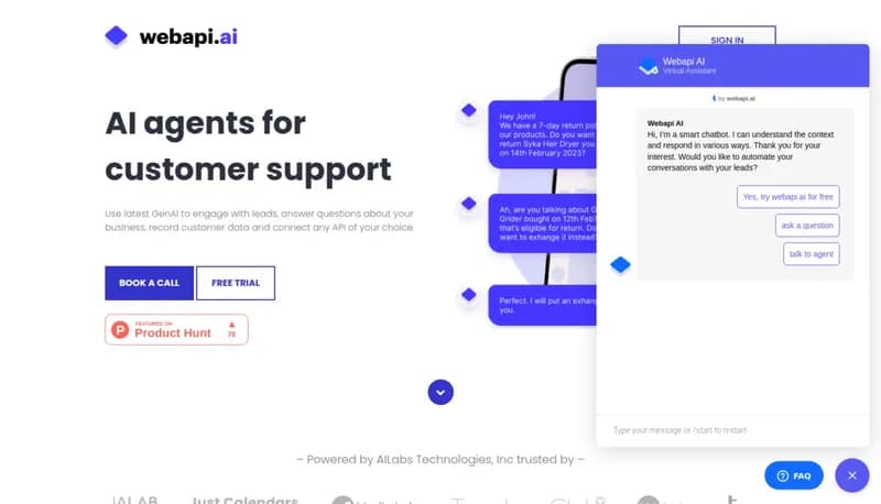 Webapi.ai screenshot