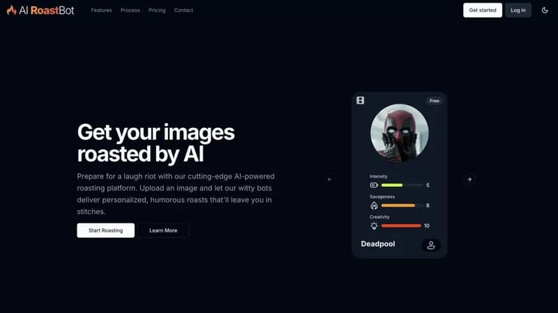 AI RoastBot screenshot