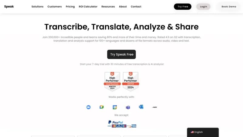 Speak Ai screenshot