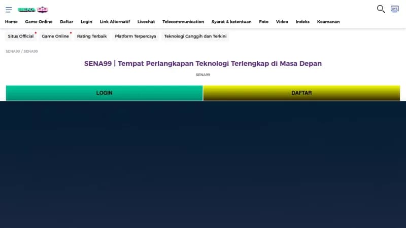 SENA99 screenshot