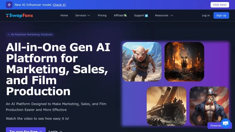 swapfans website