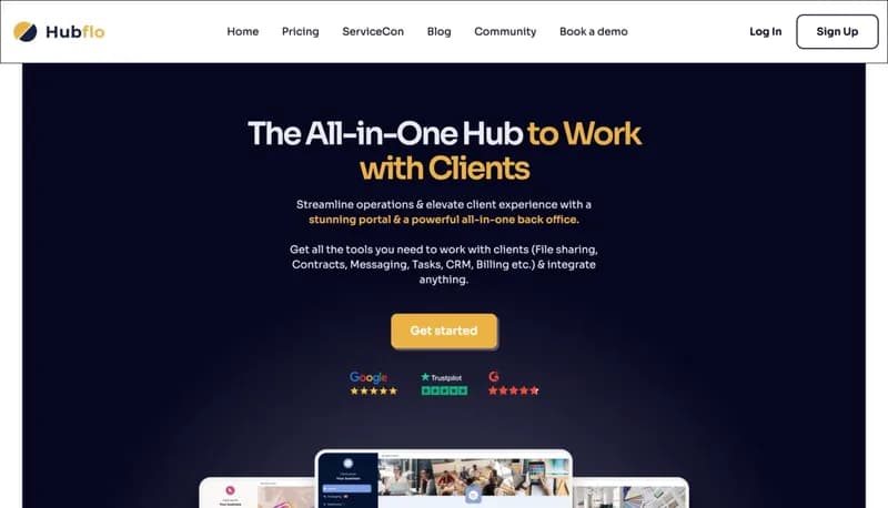 Hubflo screenshot